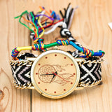 Ethnic Handmade Braided Quartz Watch