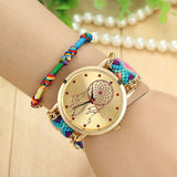 Ethnic Handmade Braided Quartz Watch