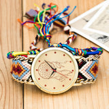 Ethnic Handmade Braided Quartz Watch