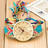 Ethnic Handmade Braided Quartz Watch