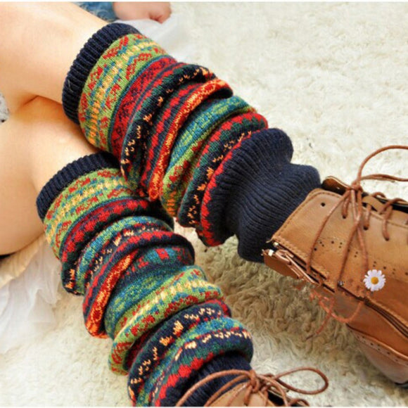 Over Knee Long Knit Leg Warmers