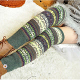 Over Knee Long Knit Leg Warmers