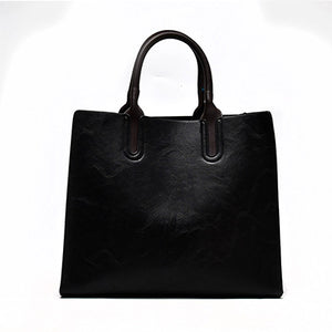 Faux Leather Handbag