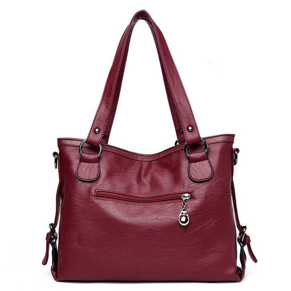 Faux Leather Handbag